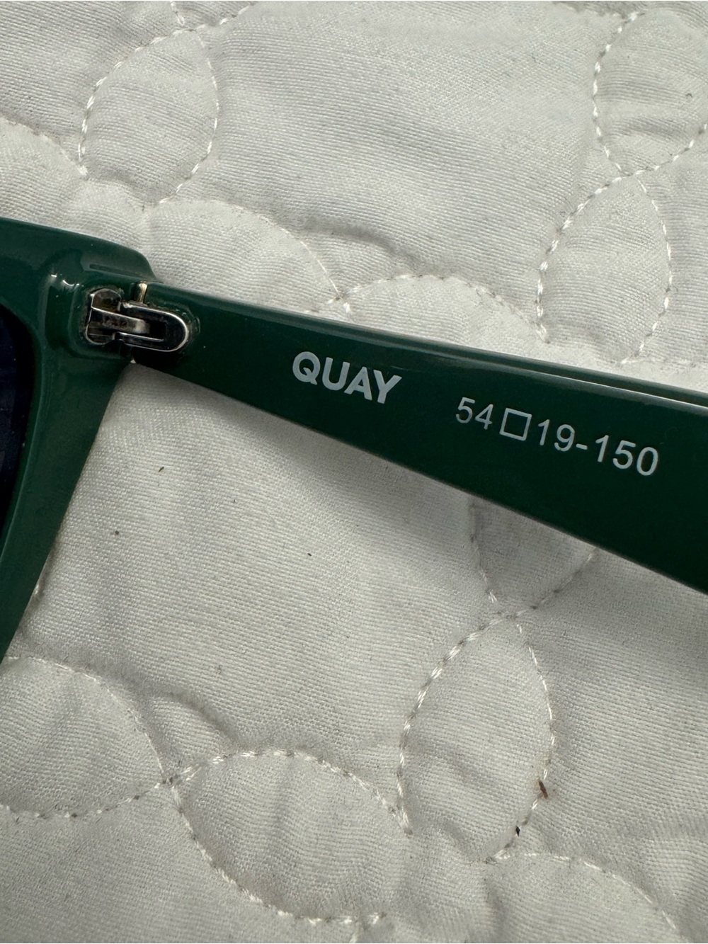 Quay Call the Shots Green Smoke Sunglasses - Picture 8 of 9